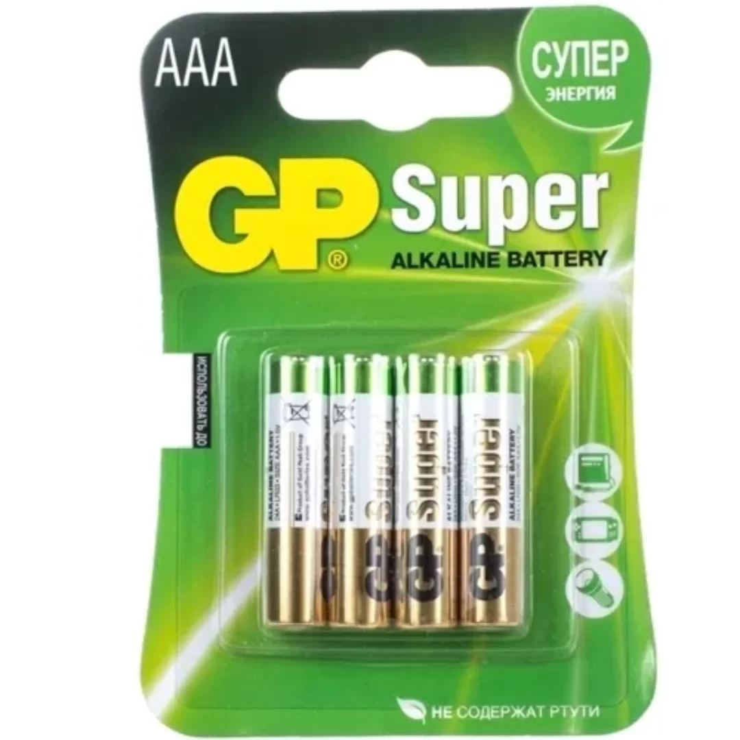 Батарейки GP LR03/4BL Ultra Alkaline