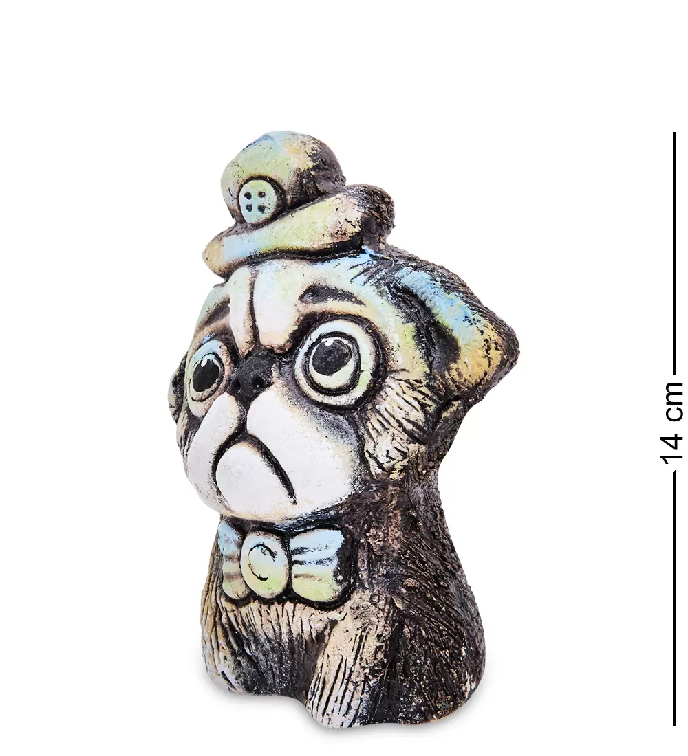 Фигурка ''Мопс-Макс'' шамот, KK-192