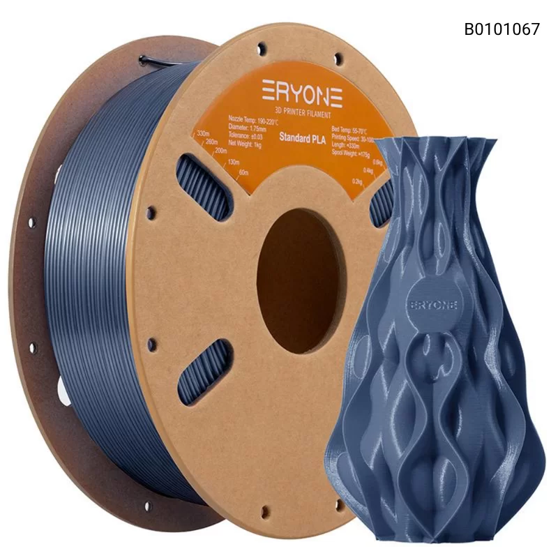 Пластик для 3D принтера Eryone Standard PLA 1.75mm, 1KG/roll, Цвет Navy Blue