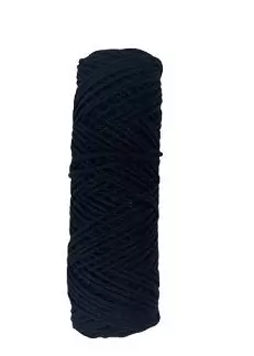 Шнур 2 мм 50 м хлопковый (черный)