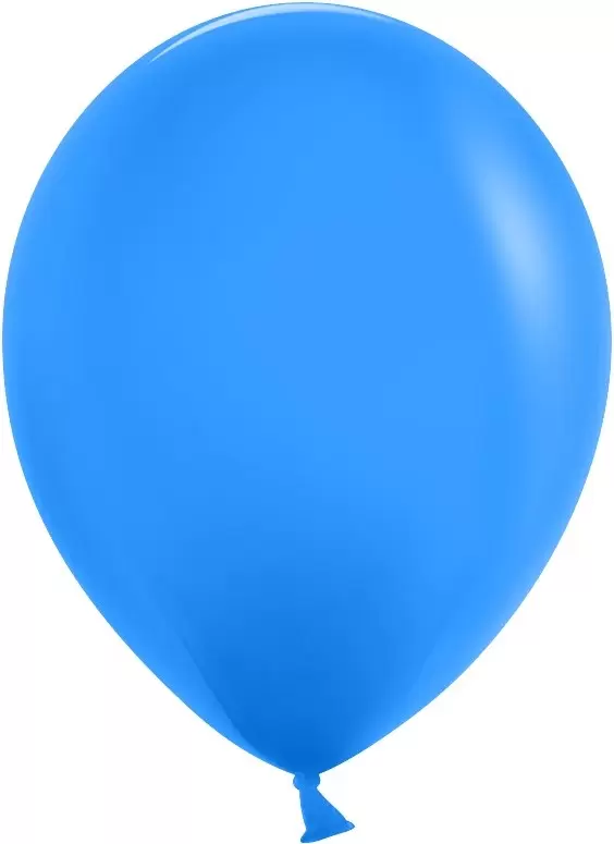 Шар с гелием (10''/25 см) Небесно-синий, пастель