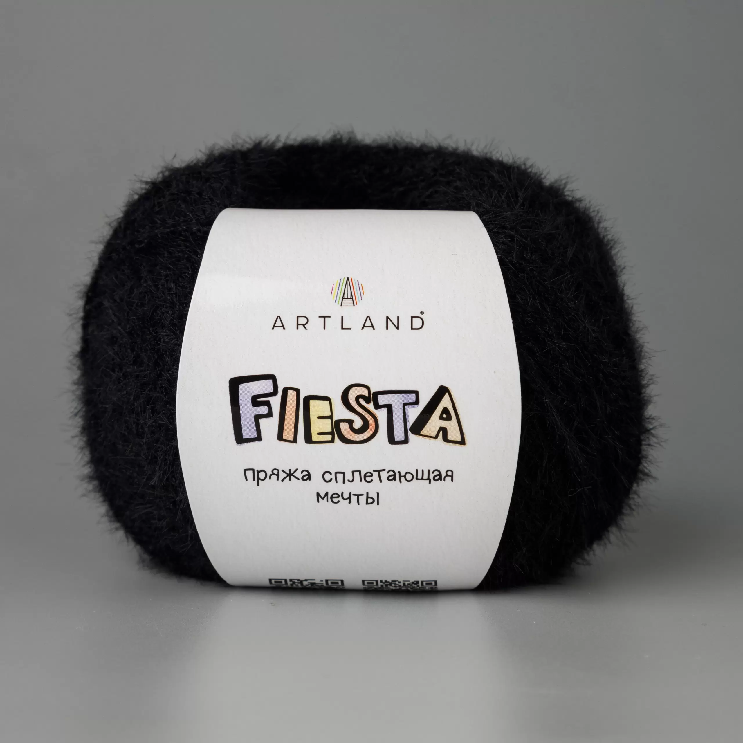 Пряжа FIESTA 50 г/100 м Черный