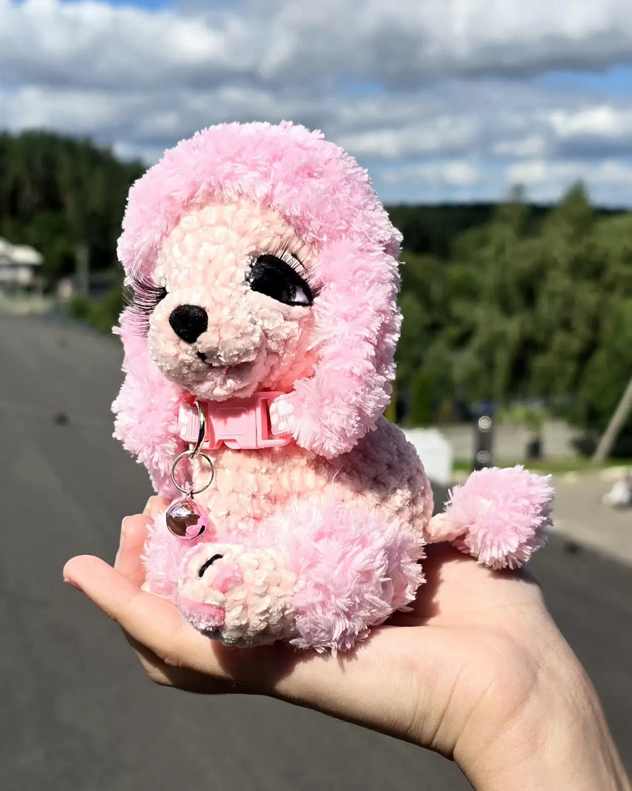 Собака Пудель Лорд, ручная работа