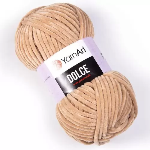 Пряжа Yarnart Dolce цвет 747 Бежевый
