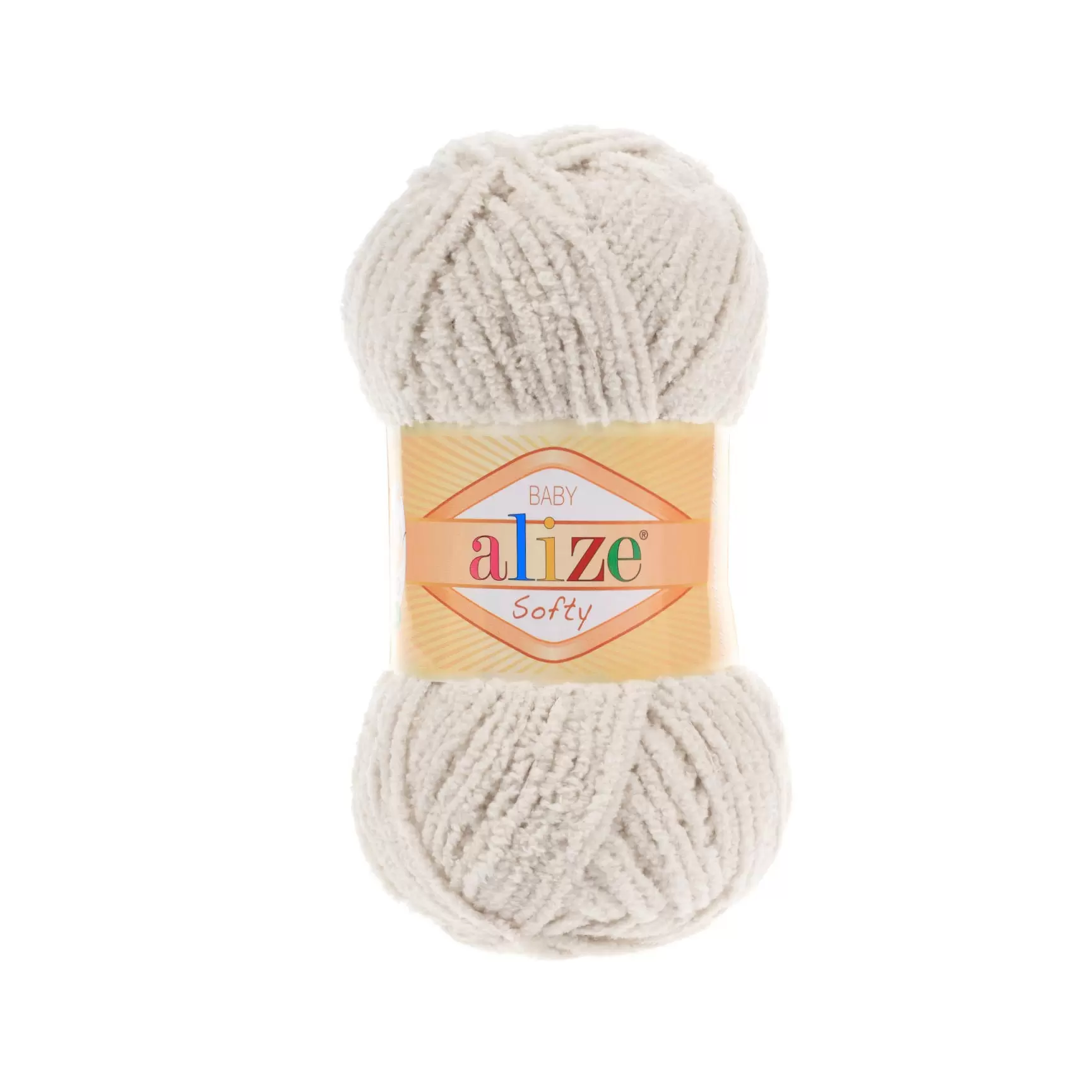 Пряжа Alize Softy цвет 599 Cлоновая кость