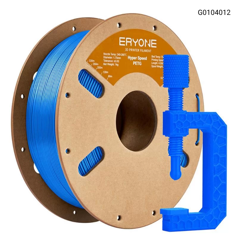 Пластик для 3D принтера Eryone High Speed PETG 1.75mm, 1KG/roll, Цвет Blue