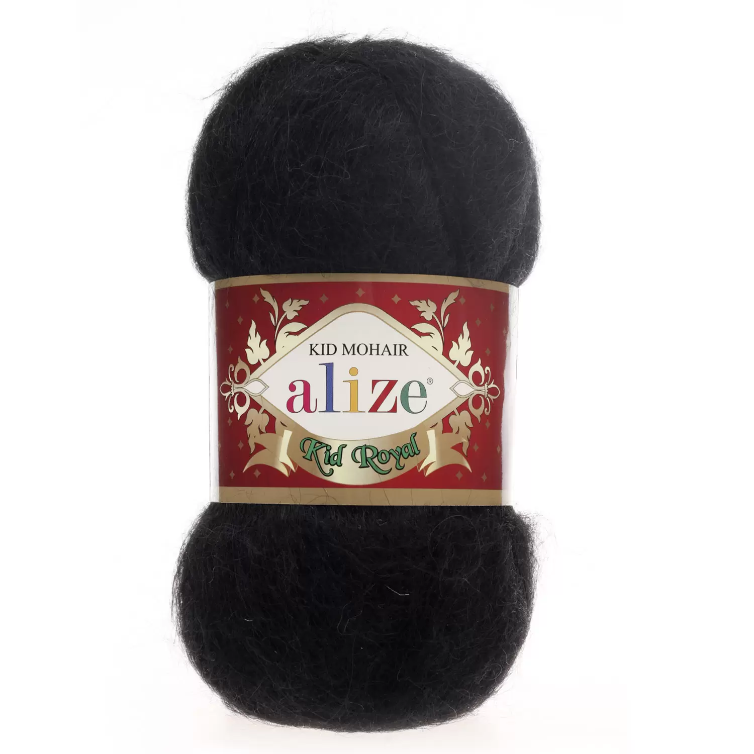 Пряжа Alize Kid Royal 50 цвет 60 Чёрный