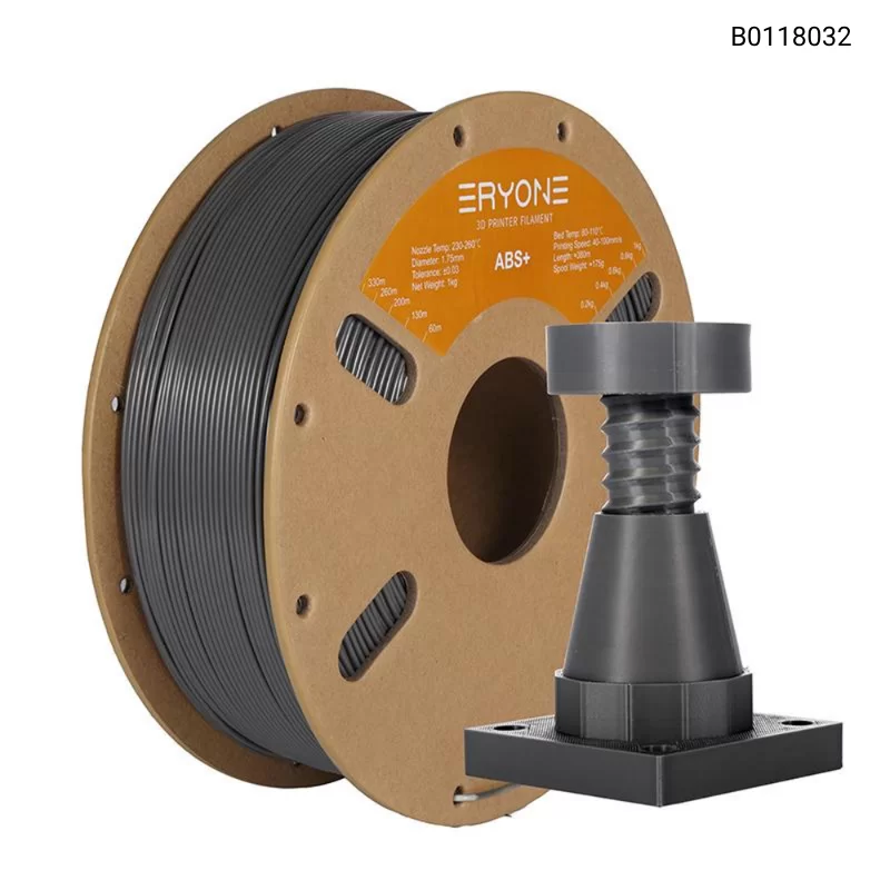 Пластик для 3D принтера Eryone ABS+ 1.75mm/1KG, Цвет Gray