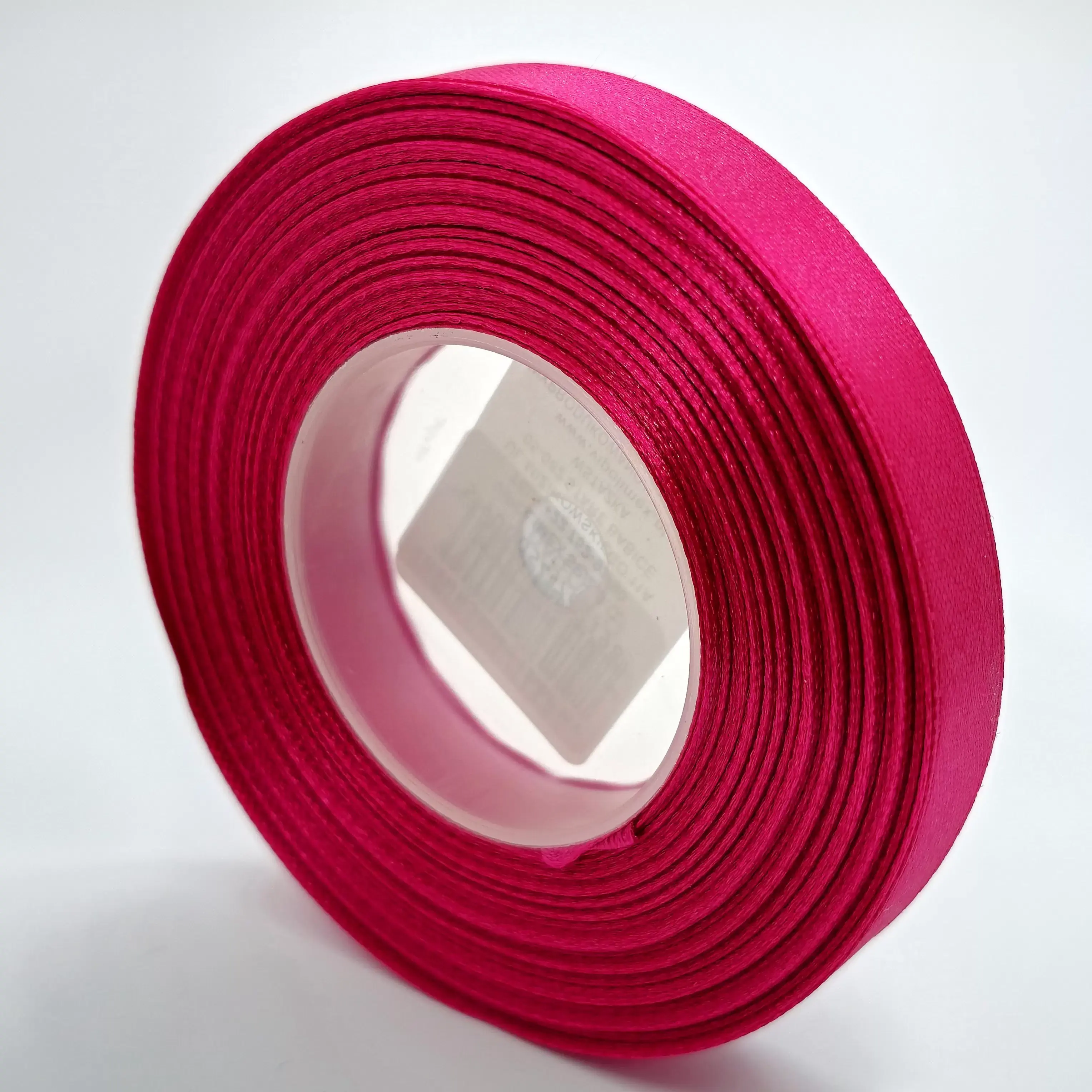 Лента атласная WS28, 1,2cm x 32 м, Малиновый
