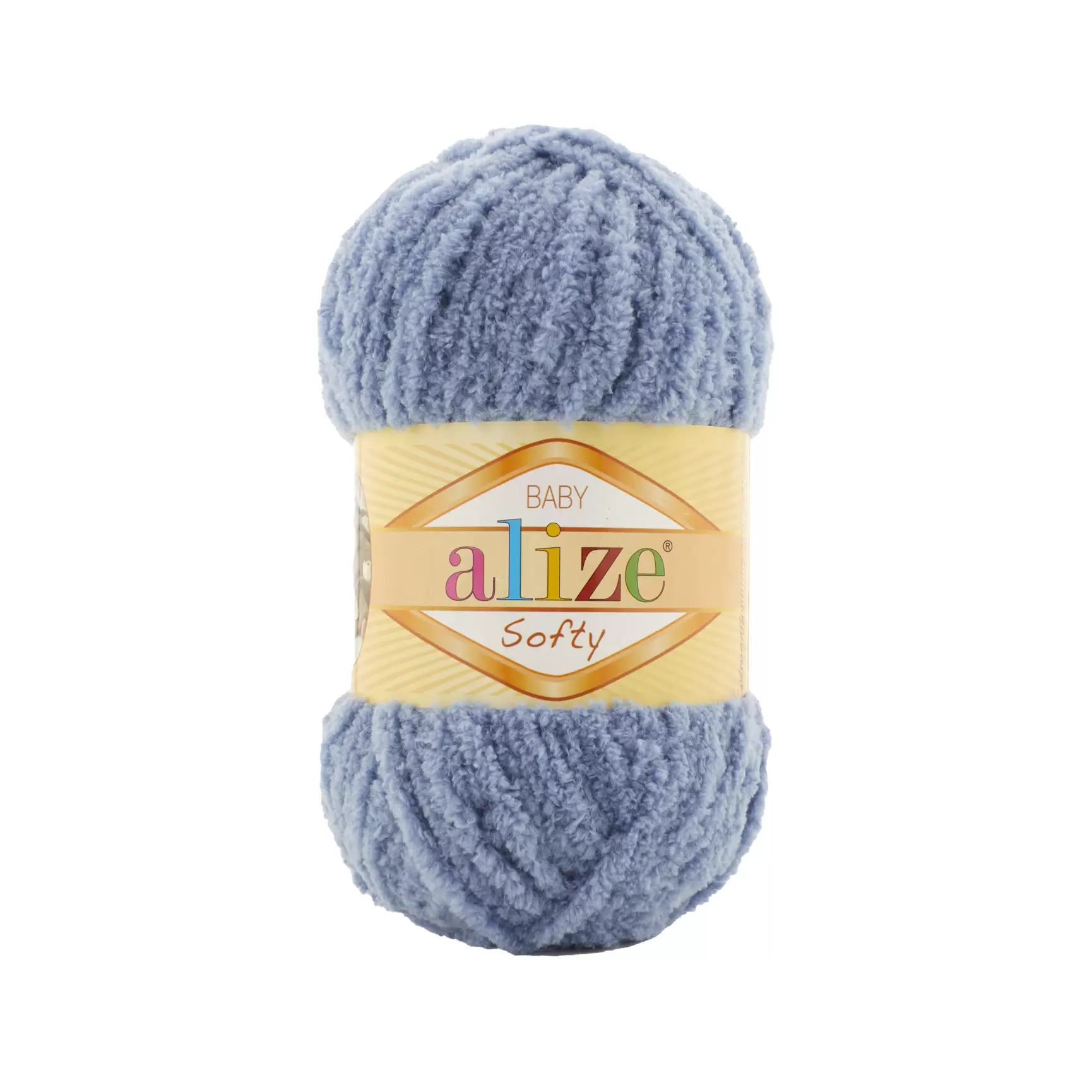 Пряжа Alize Softy цвет 374 Джинс