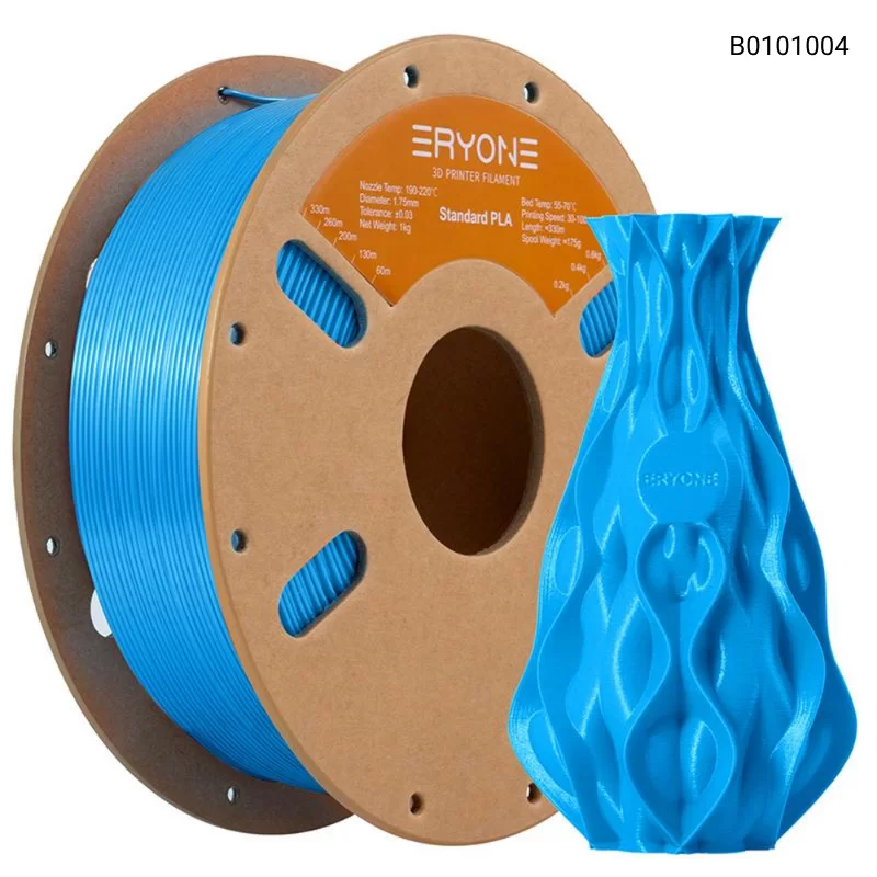 Пластик для 3D принтера Eryone Standard PLA 1.75mm, 1KG/roll, Цвет Blue