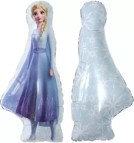Шар с гелием (35''/89 см) Фигура, Холодное сердце, Эльза