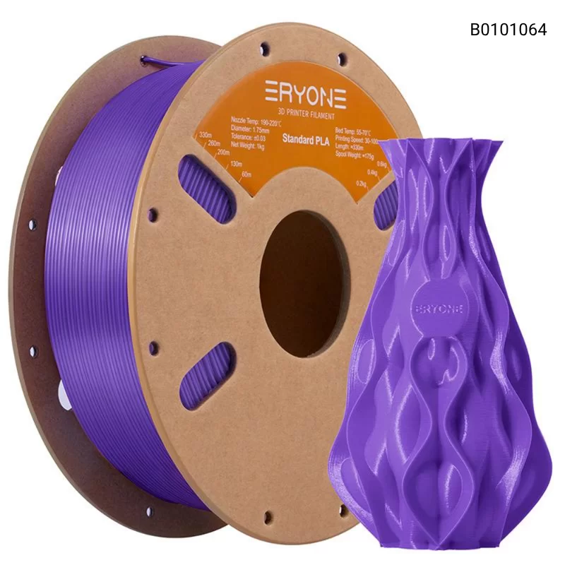 Пластик для 3D принтера Eryone Standard PLA 1.75mm, 1KG/roll, Цвет Dark Violet