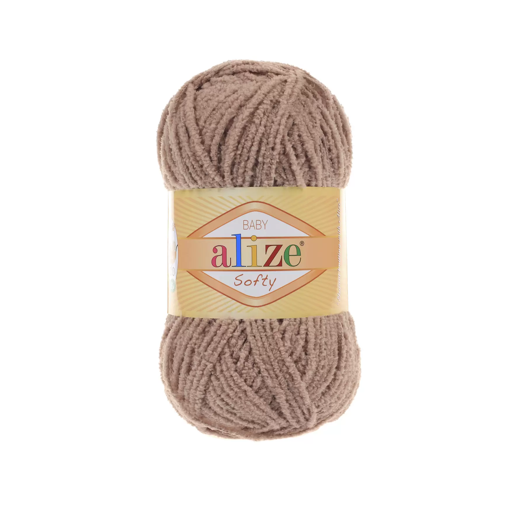Пряжа Alize Softy цвет 617 Бежевый