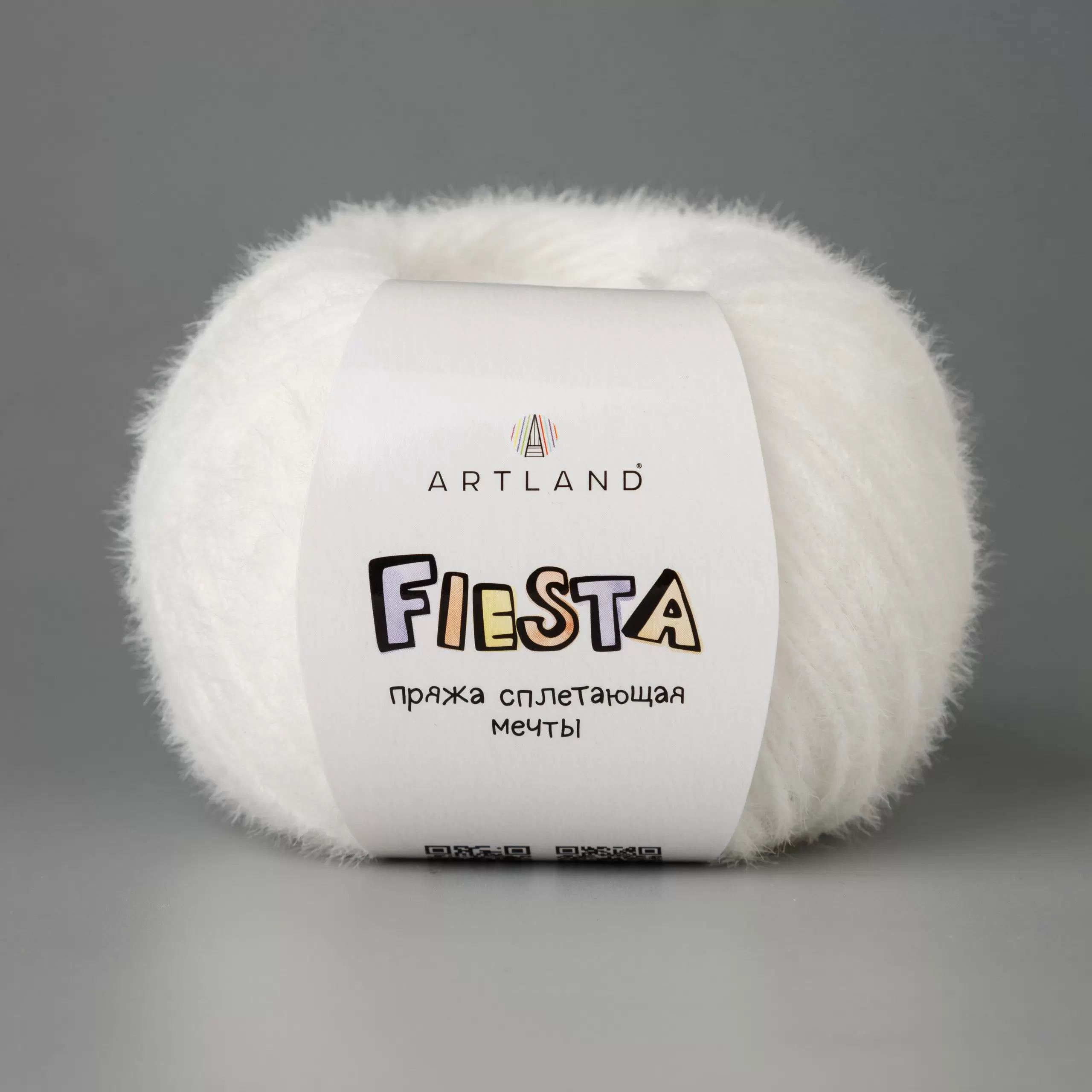 Пряжа FIESTA 50 г/100 м 037 Белый