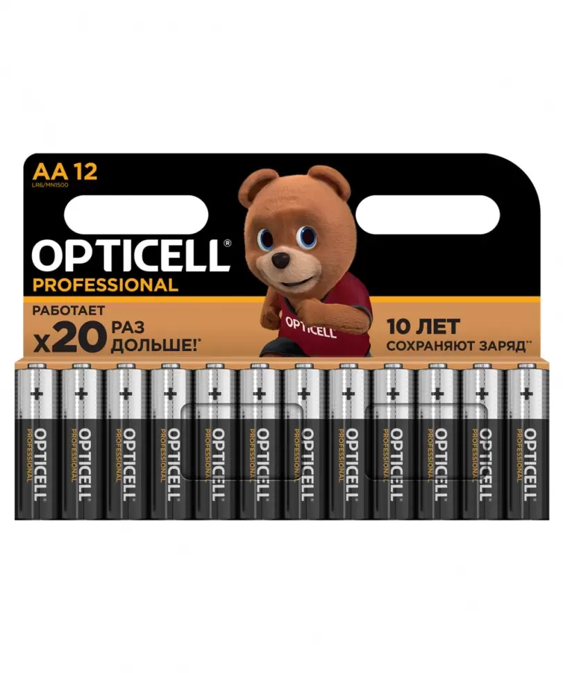 Батарейки Opticell LR6/12BL Professional