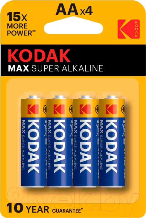 Батарейки Kodak LR6/4BL Max Super Alkaline (уп. 48 шт.)