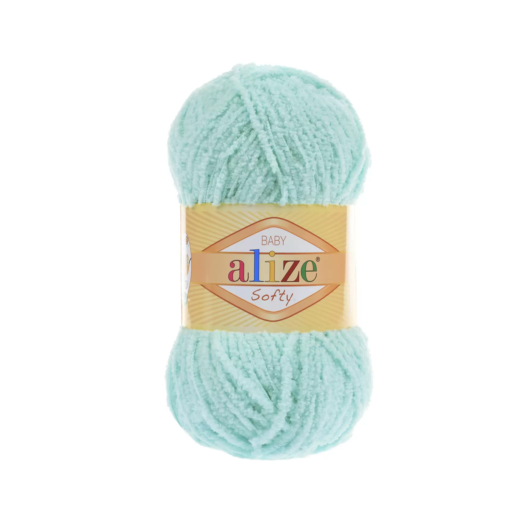 Пряжа Alize Softy цвет 669 Светлая Бирюза