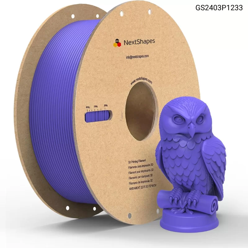Пластик для 3D принтера Standard PLA 1.75mm, 1KG/roll, Цвет Фиолетовый
