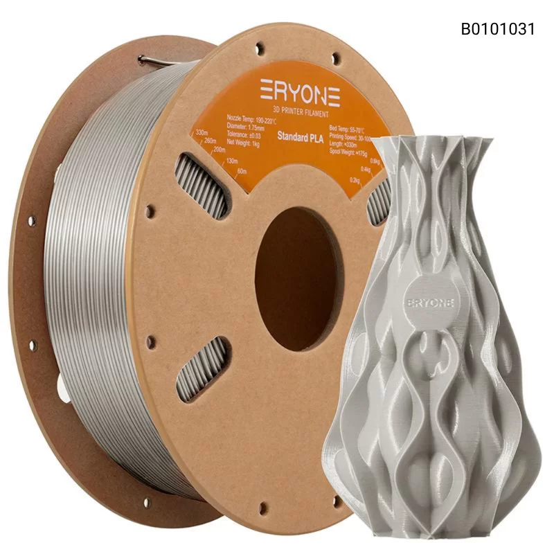 Пластик для 3D принтера Eryone Standard PLA 1.75mm, 1KG/roll, Цвет Signal Gray