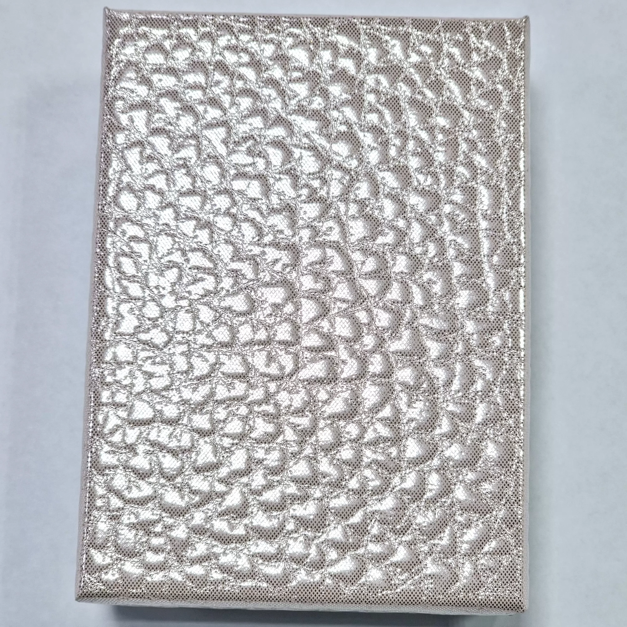 Коробка прямоугольная 11х8х3,40 см, Розовое золото