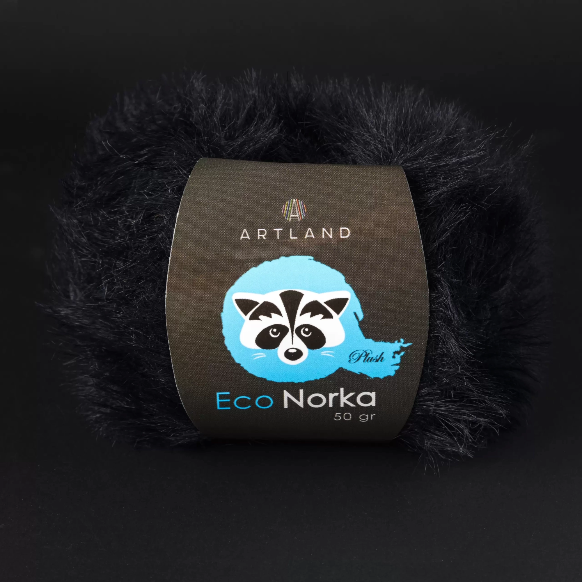 Пряжа Eco Norka 50 г/340 м 34 Черный