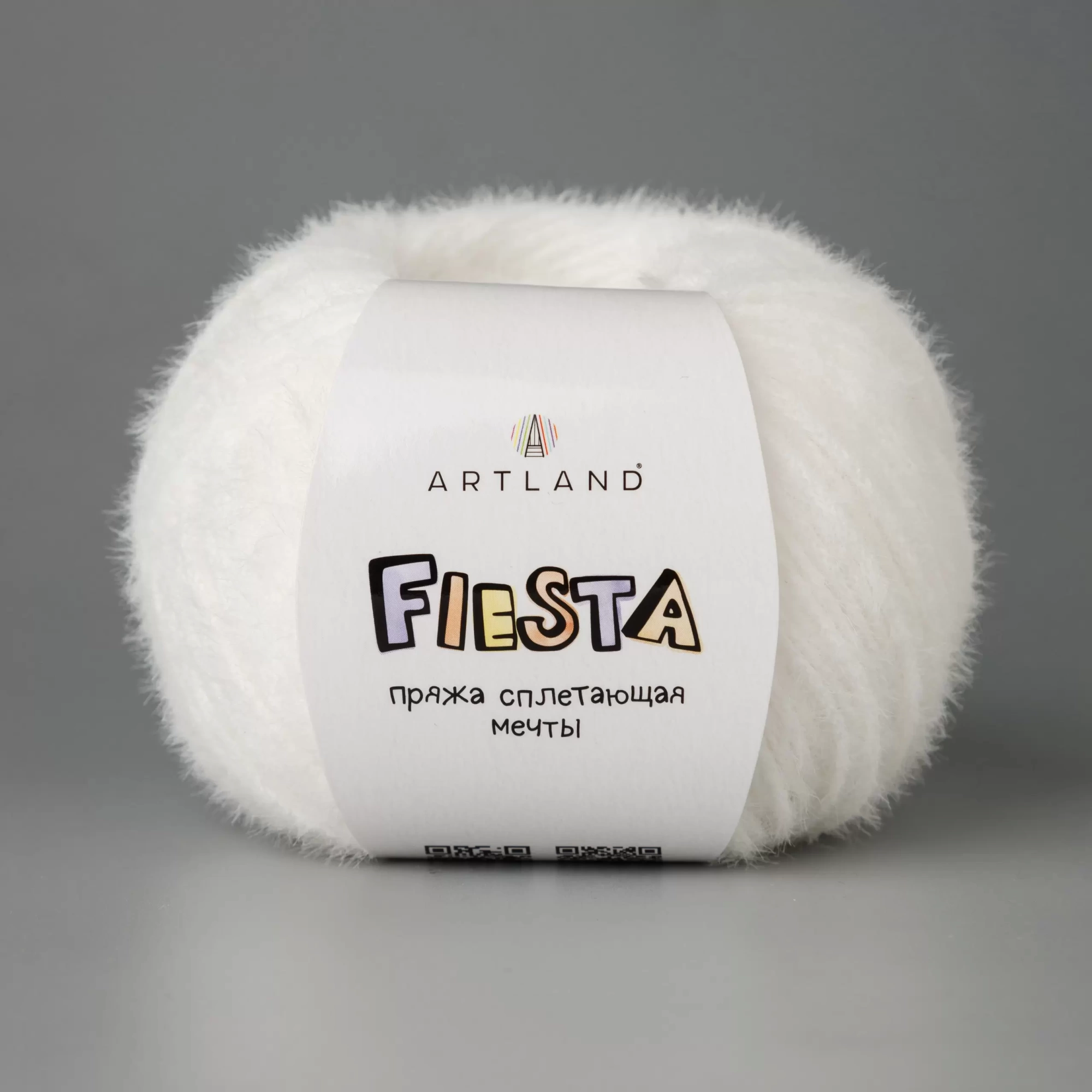 Пряжа FIESTA 50 г/100 м 037 Белый